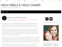 Tablet Screenshot of highheelshighchairs.com